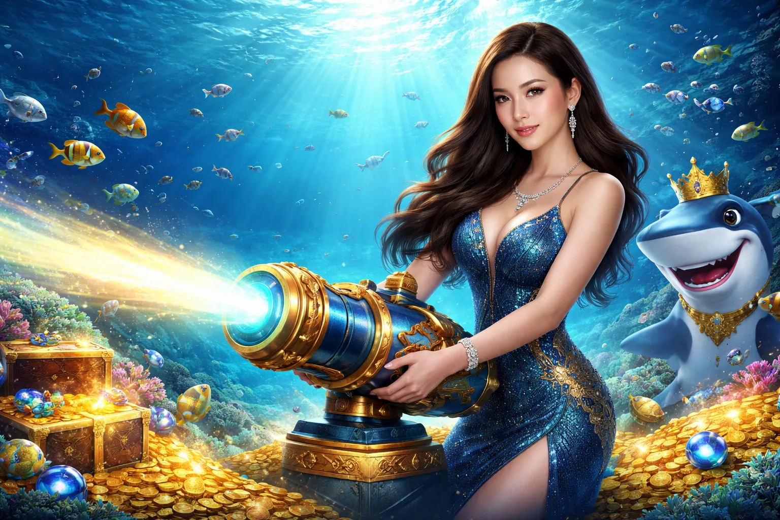 Người chơi vui vẻ trải nghiệm bắn cá VL888